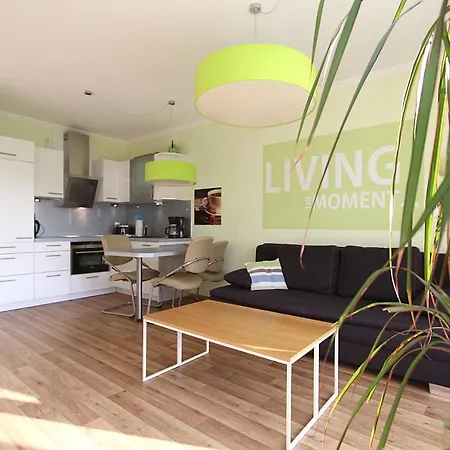 Meeresblickresidenzen Ferienwohnung Nr 31 Mit Sauna- Und Schwimmbadnutzung Im Ahoi Sellin غورين