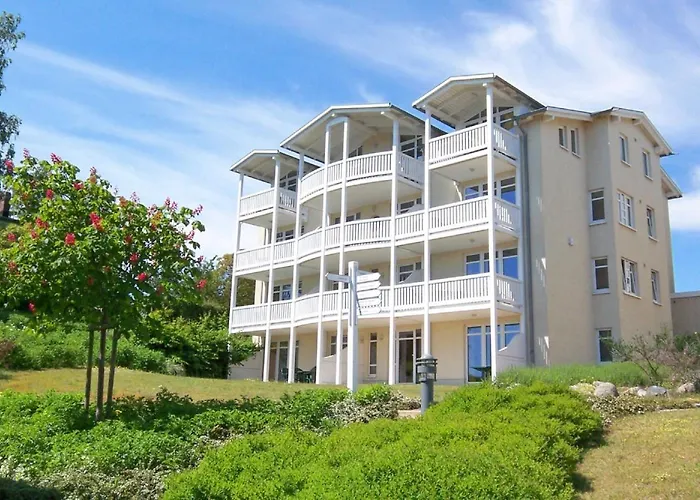 Meeresblickresidenzen Ferienwohnung Nr 31 Mit Sauna- Und Schwimmbadnutzung Im Ahoi Sellin غورين