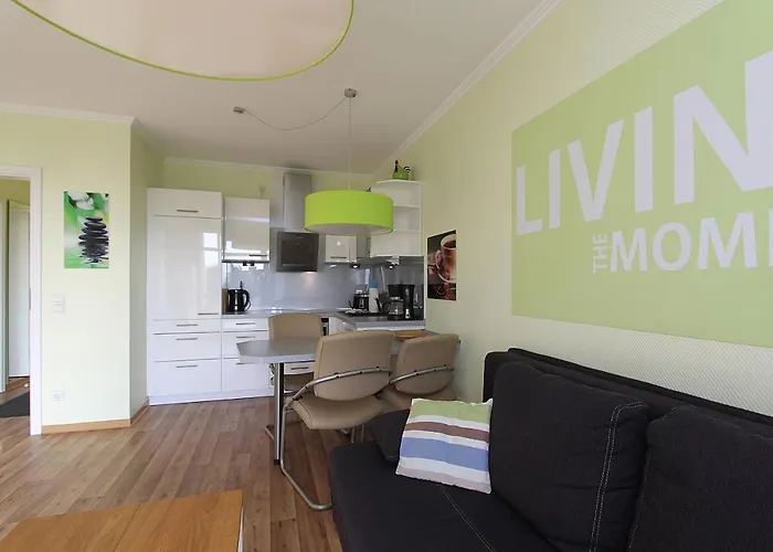 Meeresblickresidenzen Ferienwohnung Nr 31 Mit Sauna- Und Schwimmbadnutzung Im Ahoi Sellin