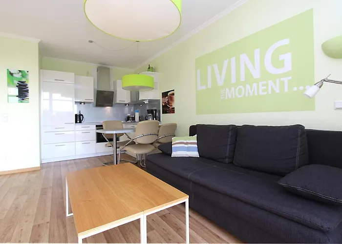 Meeresblickresidenzen Ferienwohnung Nr 31 Mit Sauna- Und Schwimmbadnutzung Im Ahoi Sellin غورين