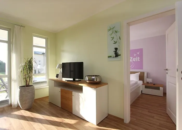 Meeresblickresidenzen Ferienwohnung Nr 31 Mit Sauna- Und Schwimmbadnutzung Im Ahoi Sellin شقة