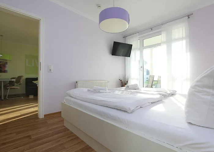 Meeresblickresidenzen Ferienwohnung Nr 31 Mit Sauna- Und Schwimmbadnutzung Im Ahoi Sellin شقة غورين